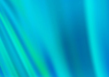 Mavi tonlu ışık ışınları vektör arka planda. Gradyan bulanıklığı olan modern illüstrasyon