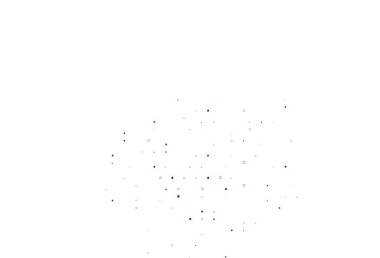 Açık kırmızı vektör kapağı çokgen biçiminde. Dikdörtgen şekilli soyut çizimler. Web siteleri, iniş sayfaları için desen.