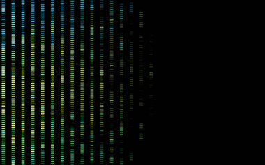 soyut renkli çizgiler ve dalgalar, vektör illüstrasyonu, kopyalama alanı deseni