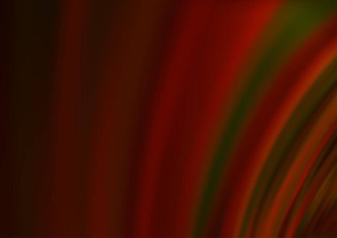 Kırmızı pembe tonlu, kıvrımlı ışık ışınları vektör arka planı. Gradyan bulanıklığı olan modern illüstrasyon