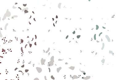 Soyut biçimlerde açık kırmızı vektör arkaplanı. Soyut gradyan şekilli basit renkli çizimler. Kartvizitiniz için modern tasarım.