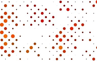 Noktalı vektör arkaplanı. Belirli soyut çemberlerle illüstrasyon. Web siteleri için desen