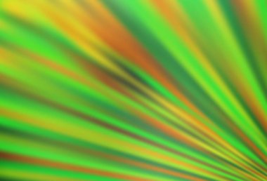 Dar çizgileri olan açık yeşil vektör deseni. Sopalı modern geometrik soyut çizim. İş broşürleri, broşürler için desen.