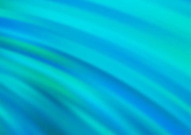 Mavi tonlu ışık ışınları vektör arka planda. Gradyan bulanıklığı olan modern illüstrasyon