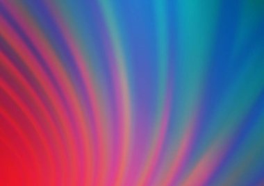 Renkli vektör deseni, bulanık arkaplan şablonu