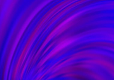 Gökkuşağı renk vektör arkaplanındaki kıvrımlı ışık ışınları. Gradyan bulanıklığı olan modern illüstrasyon