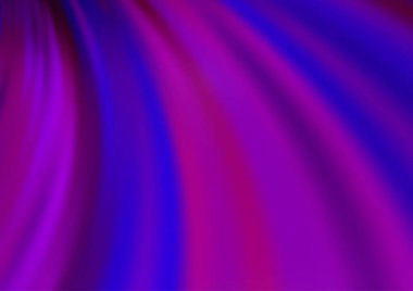 Gökkuşağı renk vektör arkaplanındaki kıvrımlı ışık ışınları. Gradyan bulanıklığı olan modern illüstrasyon