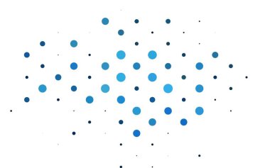 Noktalı vektör arkaplanı, soyut çemberlerin çizimi, kopyalama alanı deseni