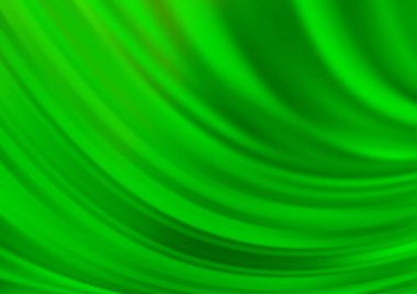 Gökkuşağı renk vektör arkaplanındaki kıvrımlı ışık ışınları. Gradyan bulanıklığı olan modern illüstrasyon