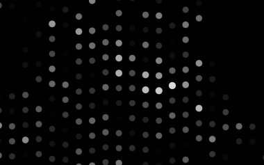 Noktalı vektör arkaplanı. Belirli soyut çemberlerle illüstrasyon. Web siteleri için desen