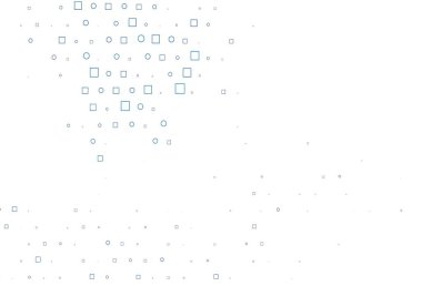 Işık Mavisi vektör kapağı dairelerle, küplerle. Renkli daireleri, dikdörtgenleri olan soyut çizimler. Posterler, afişler için tasarım.