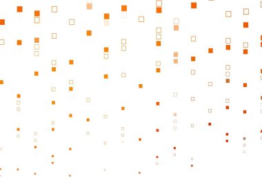 Kristalli, dikdörtgenli hafif turuncu vektör deseni. Dikdörtgenli soyut gradyan çizimi. Cep telefonları için arka plan.