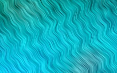 Farklı şekil ve renklerdeki bulanık dalga çizgileri. Gradyanı olan belirsiz soyut bir illüstrasyon.