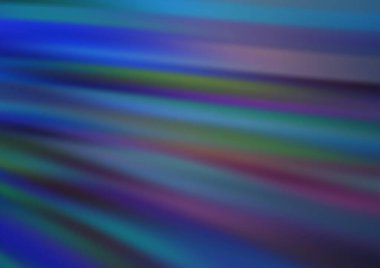 Gökkuşağı renk vektör arkaplanındaki kıvrımlı ışık ışınları. Gradyan bulanıklığı olan modern illüstrasyon