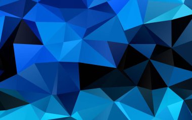 Çizgileri ve üçgenleri olan vektörsüz bir düzen. Soyut arkaplanda renkli eğimli üçgenler