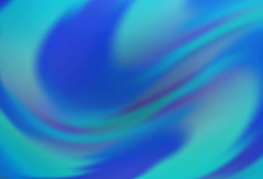 Işık Mavisi vektörü parlak deseni bulanıklaştırdı. Gradyan ile modern soyut çizim. İş tasarımınız için yeni biçim.