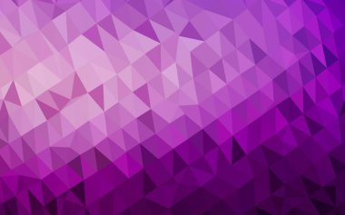 Çizgileri ve üçgenleri olan vektörsüz bir düzen. Soyut arkaplanda renkli eğimli üçgenler