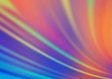 Renkli vektör deseni, bulanık arkaplan şablonu