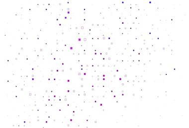 Açık mor arkaplan, çizgiler, dikdörtgenler. Renkli dikdörtgenleri olan bir resim. İş broşürleri, broşürler için desen.