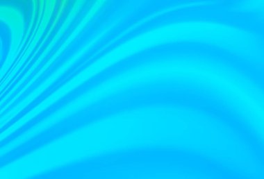 Lamba şekilli açık mavi vektör deseni. Bulanık geometrik örnek ve eğimli kabarcıklar. Marka kitabı için zarif desen.