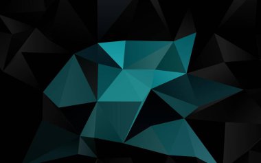 Çizgileri ve üçgenleri olan vektörsüz bir düzen. Soyut arkaplanda renkli eğimli üçgenler