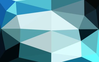 Çizgileri ve üçgenleri olan vektörsüz bir düzen. Soyut arkaplanda renkli eğimli üçgenler