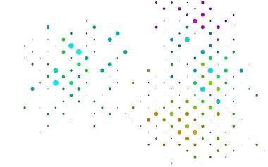soyut renkli çizgiler ve dalgalar, vektör illüstrasyonu, kopyalama alanı deseni