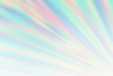 Düz çizgileri olan hafif Mavili vektör arkaplanı. Bulanık arkaplanda gradyanı olan çizgiler. Reklamınız, posteriniz, afişiniz için en iyi tasarım.