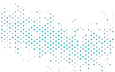 Noktalı vektör arkaplanı, soyut çemberlerin çizimi, kopyalama alanı deseni