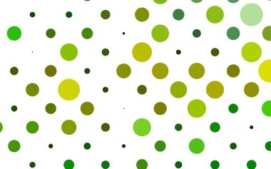 Noktalı vektör arkaplanı. Belirli soyut çemberlerle illüstrasyon. Web siteleri için desen