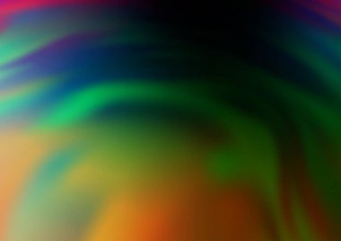 Renkli vektör deseni, bulanık arkaplan şablonu