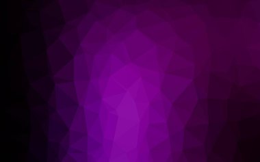 Çizgileri ve üçgenleri olan vektörsüz bir düzen. Soyut arkaplanda renkli eğimli üçgenler