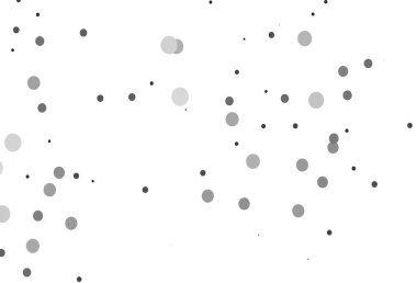 Açık gümüş, gri vektör, benekli. Bulanık dekoratif tasarım baloncuklu soyut tarzda. İş reklamları için tasarım.