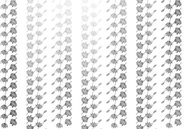 Light Silver, gri vektör karalama kapağı. Yapraklı karalama tarzında yeni renkli çizimler. İşiniz için yepyeni bir tasarım..