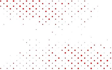 Noktalı vektör arkaplanı. Belirli soyut çemberlerle illüstrasyon. Web siteleri için desen