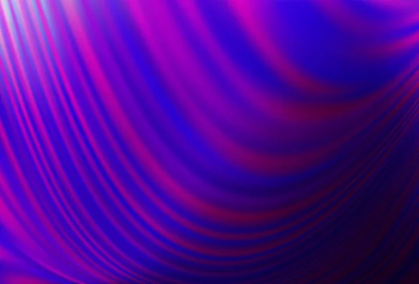 Светло Фиолетовый Векторный Фон Пузырьками Красочная Абстрактная Иллюстрация Градиентными Линиями — стоковый вектор