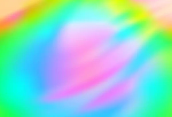 Φως Πολύχρωμο Ουράνιο Τόξο Διάνυσμα Πολύχρωμο Φόντο Θαμπάδα Μια Εντελώς — Διανυσματικό Αρχείο