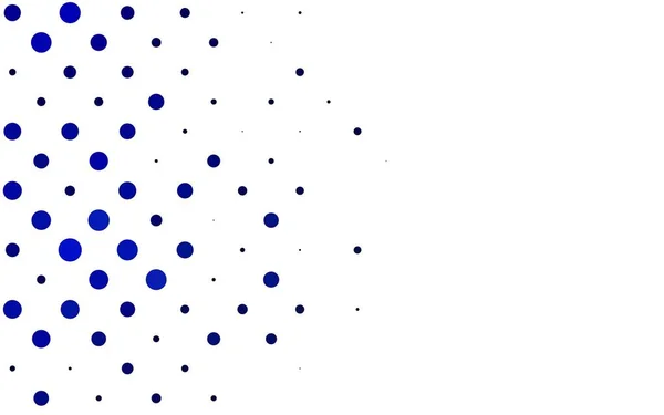 Vectorachtergrond Met Stippen Illustratie Van Abstracte Cirkels Patroon Voor Kopieerruimte — Stockvector