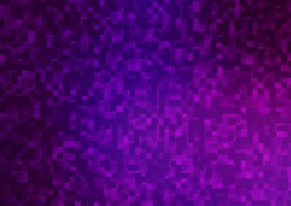 Luz Pano Fundo Vetor Roxo Com Retângulos Quadrados Glitter Ilustração — Vetor de Stock