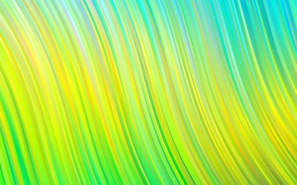 Lignes Ondes Floues Différentes Formes Couleurs Une Vague Illustration Abstraite — Image vectorielle