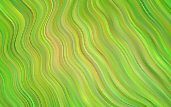 Lignes Ondes Floues Différentes Formes Couleurs Une Vague Illustration Abstraite — Image vectorielle