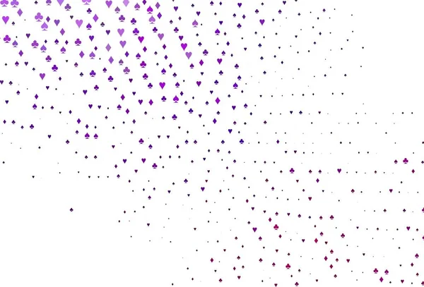 Layout Vetor Roxo Claro Com Elementos Cartões Ilustração Colorida Com —  Vetores de Stock