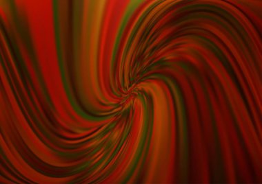 Gökkuşağı renk vektör arkaplanındaki kıvrımlı ışık ışınları. Gradyan bulanıklığı olan modern illüstrasyon