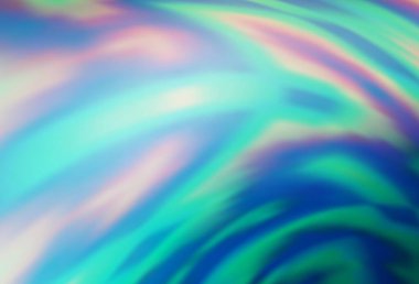 Işık Mavisi vektörü parlak deseni bulanıklaştırdı. Eğilimli zarif, parlak bir çizim. Bir cep telefonu için arka plan.