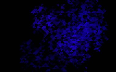 Çizgileri ve üçgenleri olan vektörsüz bir düzen. Soyut arkaplanda renkli eğimli üçgenler