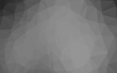 Çizgileri ve üçgenleri olan vektörsüz bir düzen. Soyut arkaplanda renkli eğimli üçgenler