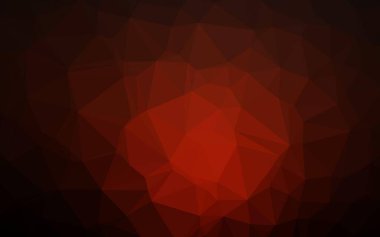 Çizgileri ve üçgenleri olan vektörsüz bir düzen. Soyut arkaplanda renkli eğimli üçgenler