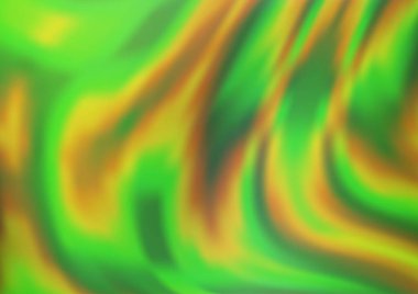 Gökkuşağı renk vektör arkaplanındaki kıvrımlı ışık ışınları. Gradyan bulanıklığı olan modern illüstrasyon