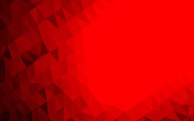 Çizgileri ve üçgenleri olan vektörsüz bir düzen. Soyut arkaplanda renkli eğimli üçgenler