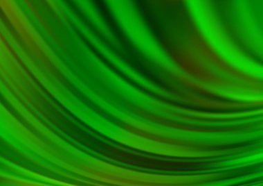 Gökkuşağı renk vektör arkaplanındaki kıvrımlı ışık ışınları. Gradyan bulanıklığı olan modern illüstrasyon